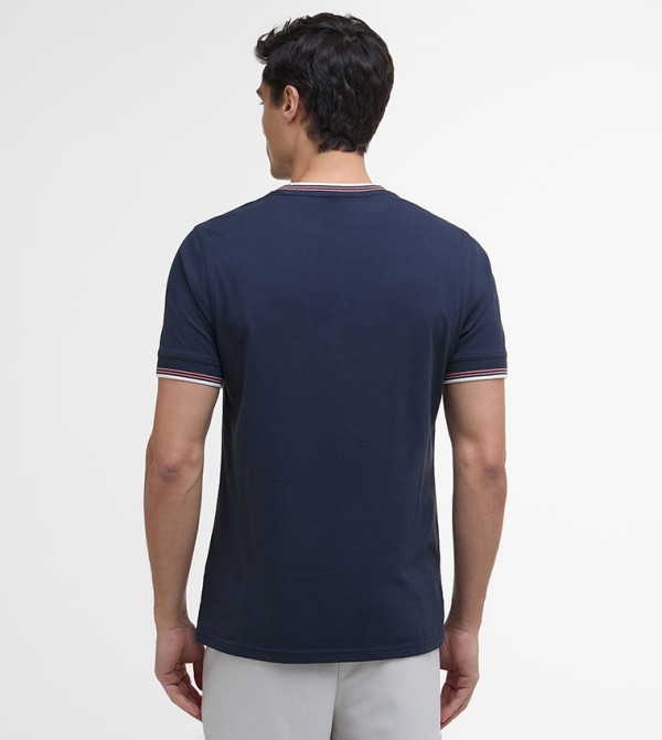 باربور  ملابس - كحلي Round Neck T-Shirts