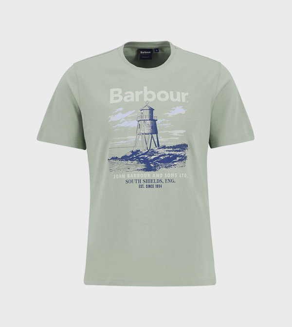 باربور باربور - أخضر Round Neck T-Shirts