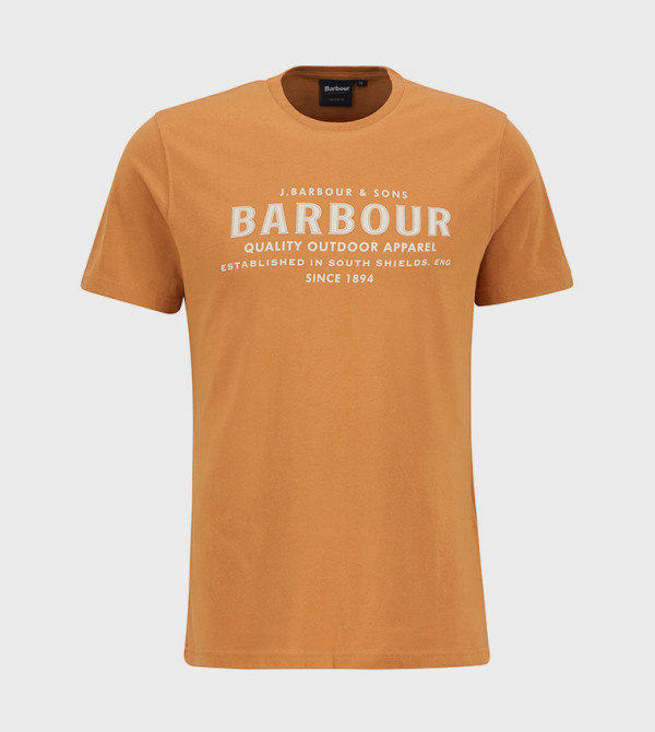 باربور  تيشرتات وبلايز - برتقالي  Round Neck T-Shirts