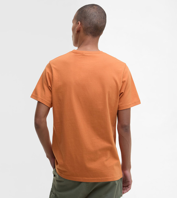 باربور  تيشرتات وبلايز - برتقالي  Round Neck T-Shirts