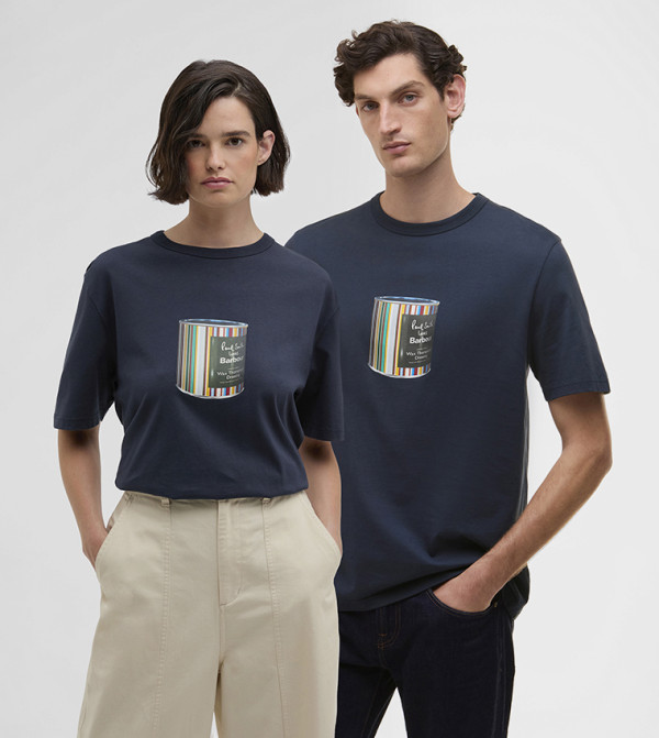 باربور باربور - أزرق تيشيرتات كاجوال