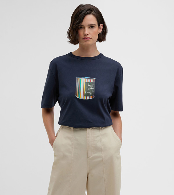 باربور باربور - أزرق تيشيرتات كاجوال