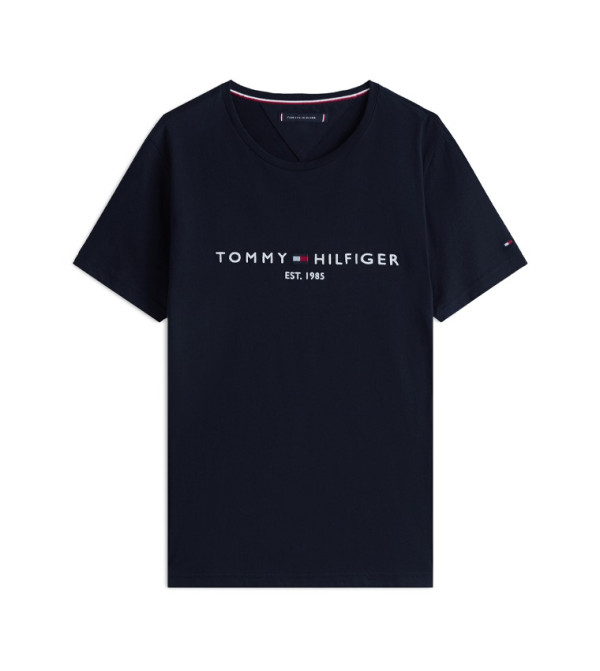 Tommy Hilfiger  Clothing - Black Round Neck T-Shirts