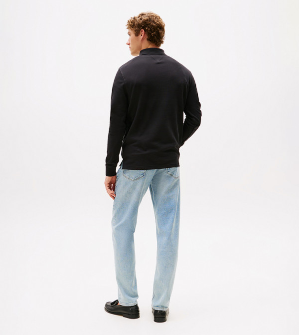 Tommy Hilfiger Tommy Hilfiger - Black Polo T-shirts