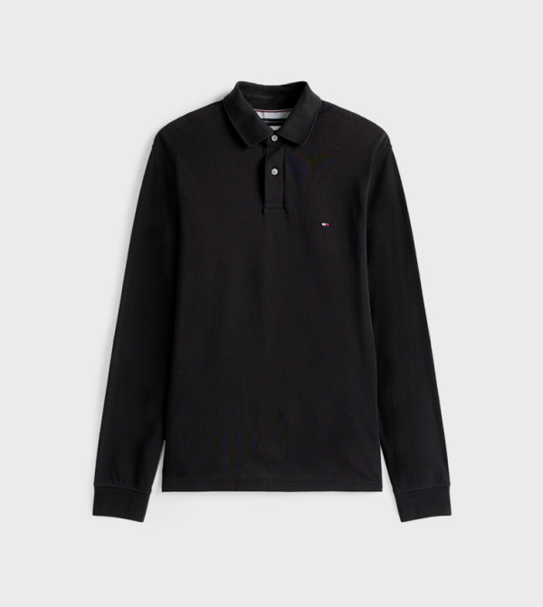 Tommy Hilfiger Tommy Hilfiger - Black Polo T-shirts