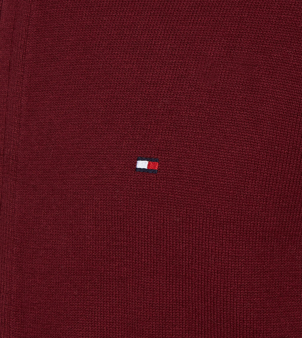 Tommy Hilfiger  Sweaters & Cardigans - Burgundy Cardigans