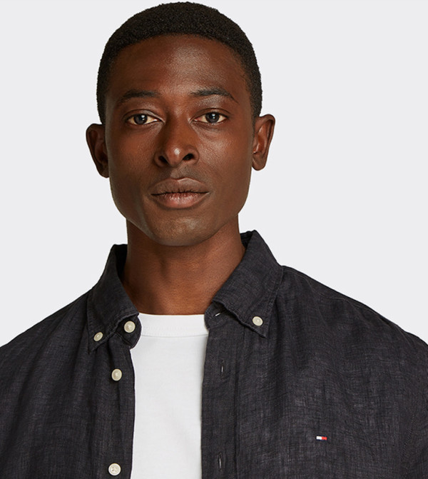 Tommy Hilfiger  Shirts - Black Long Sleeves