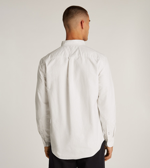 تومي هيلفيغر  أكمام قصيرة - بيج Long Sleeves
