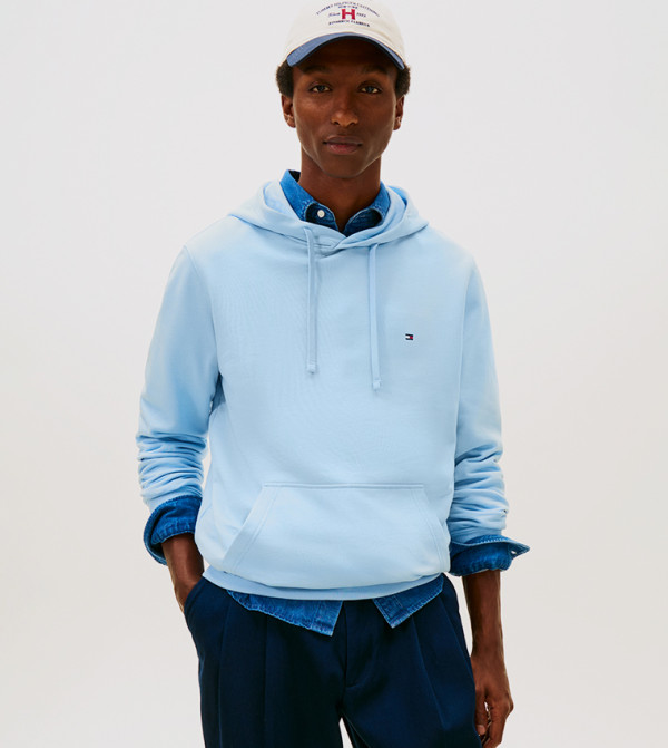 Tommy Hilfiger  Clothing - Blue Hoodies