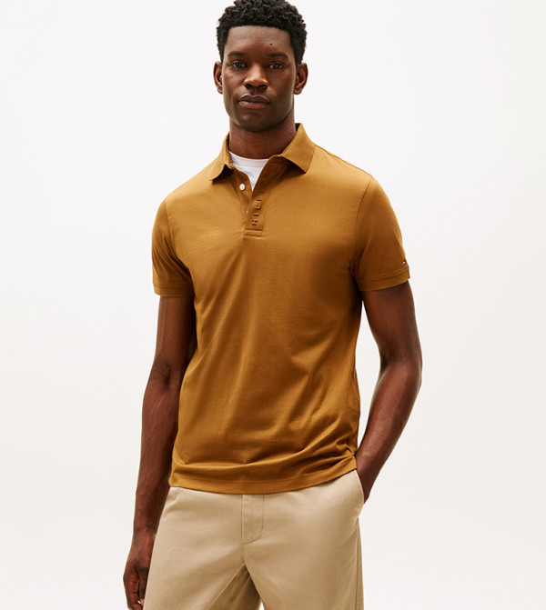 Tommy Hilfiger Tommy Hilfiger - Khaki Polo T-shirts