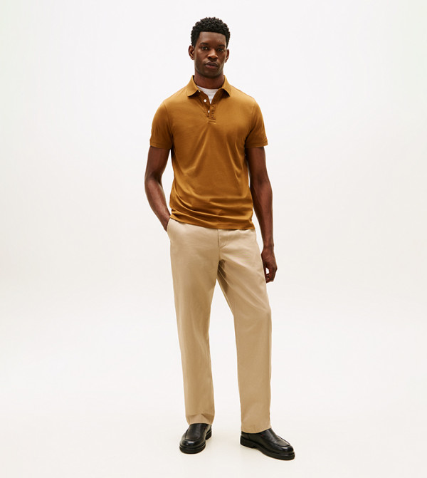 Tommy Hilfiger Tommy Hilfiger - Khaki Polo T-shirts