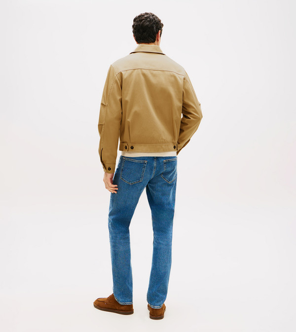 Tommy Hilfiger  Casual Jackets - Beige Casual Jackets