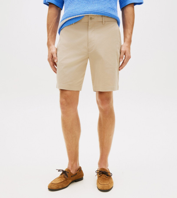 Tommy Hilfiger Chino Shorts - Beige Chino Shorts