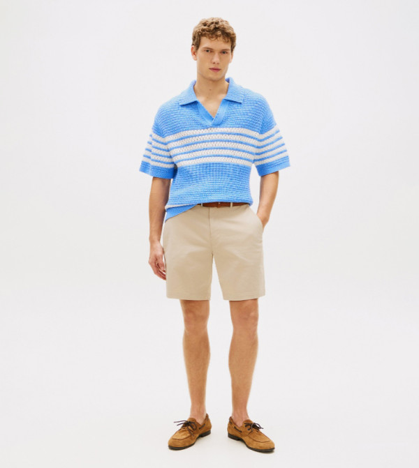 Tommy Hilfiger Chino Shorts - Beige Chino Shorts