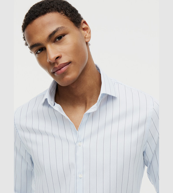 Tommy Hilfiger  summer-office-tailoring - Light Blue Long Sleeves