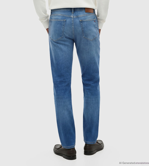 Tommy Hilfiger  Straight Jeans - Blue Straight Jeans