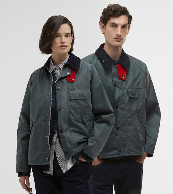 باربور باربور - رمادي جاكيتات كاجوال