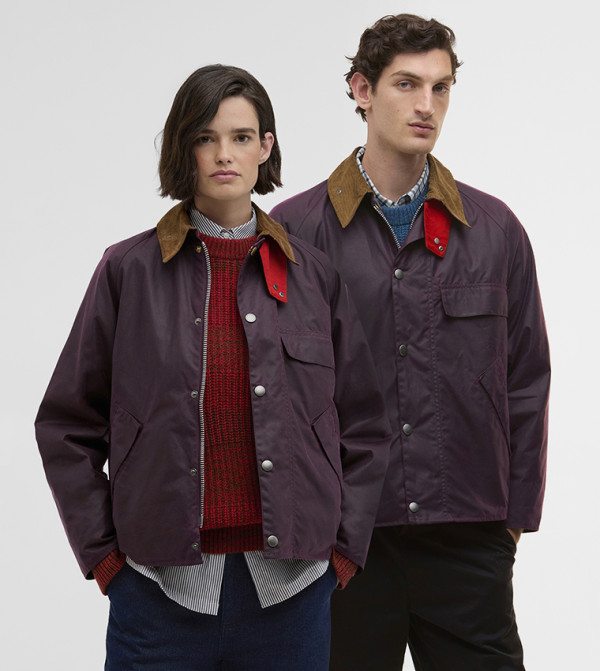 Barbour Barbour - Purple Casual Jackets