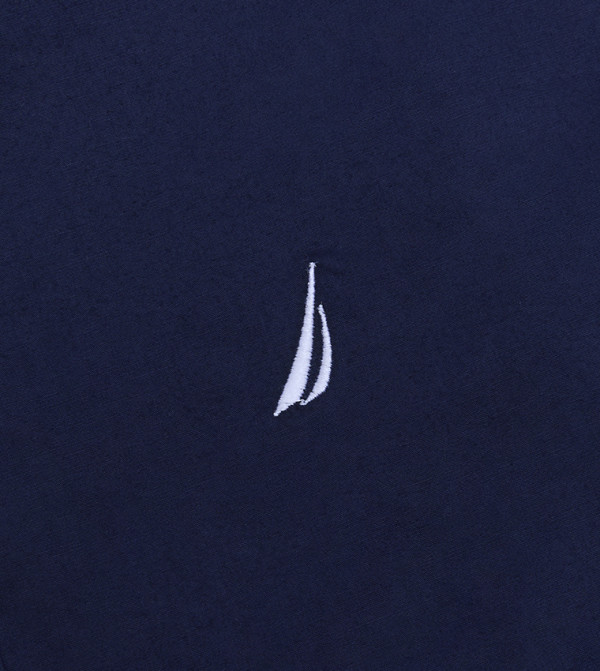Nautica Shirts - Navy Long Sleeves