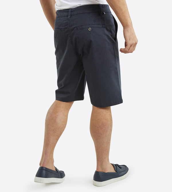 Nautica Nautica - Navy Chino Shorts