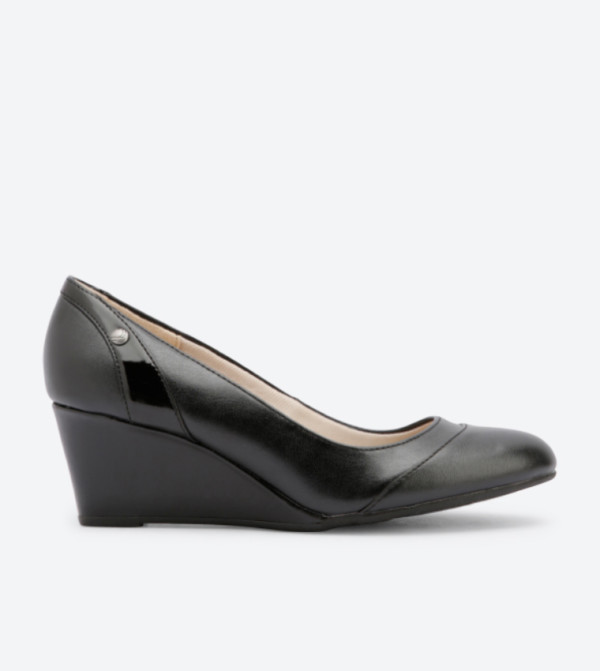 Life Stride Life Stride - Black Wedges