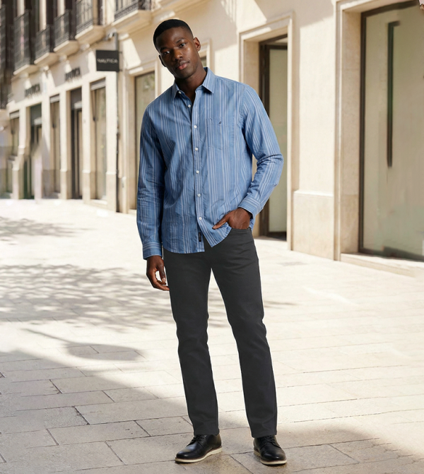 Nautica Nautica - Blue Long Sleeves