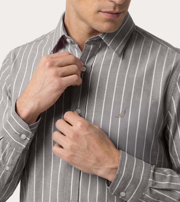 نوتيكا نوتيكا - رمادي Long Sleeves