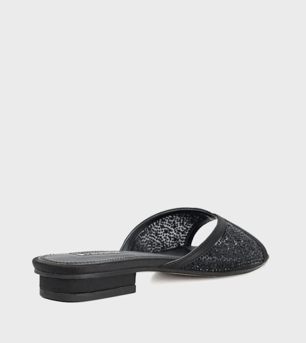 Dune London Dune London - Black Flat Sandals