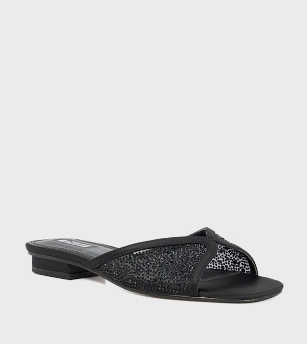 Dune London Dune London - Black Flat Sandals