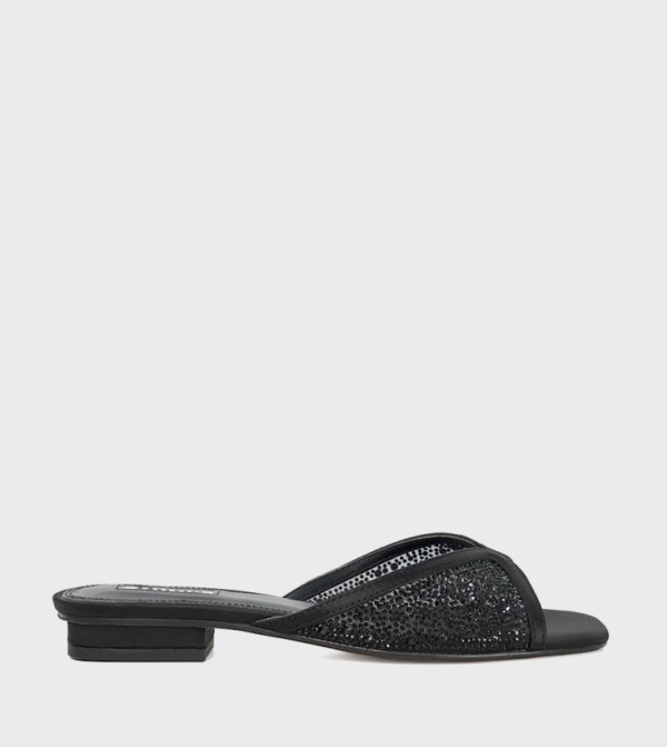 Dune London Dune London - Black Flat Sandals