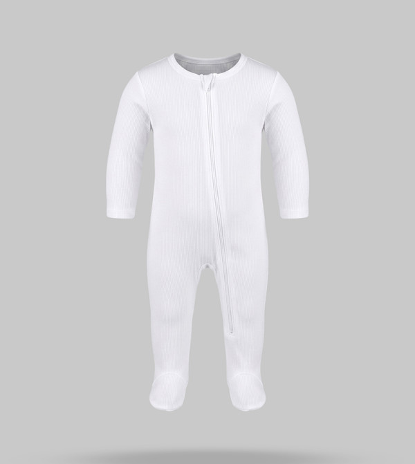 BABIES & MORE  Sleep Suits/Footies - White Sleep Suits/Footies