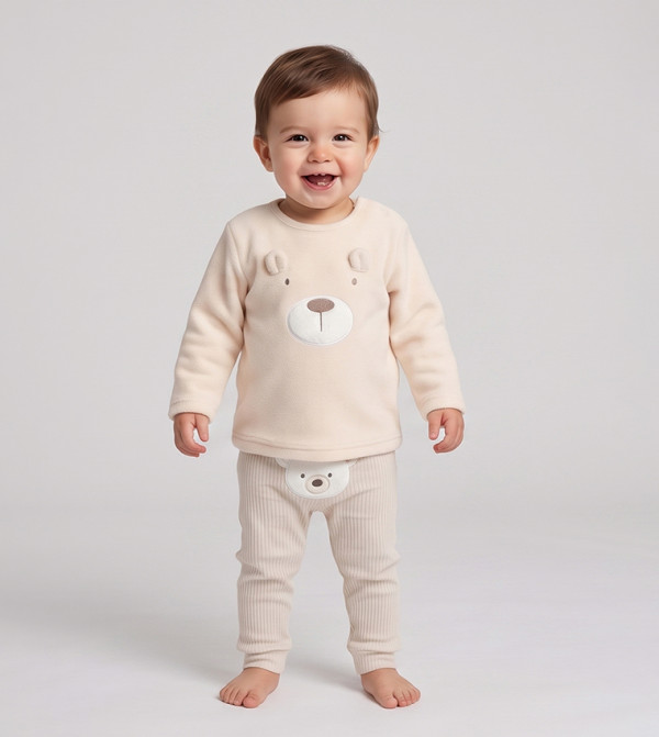 BABIES & MORE  Top & Pyjama Sets - Cream Top & Pyjama Sets