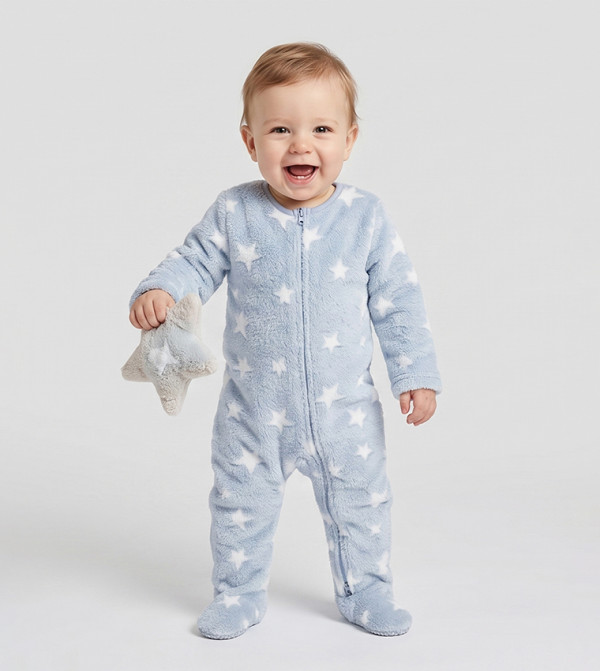 BABIES & MORE  Sleep Suits/Footies - Blue Sleep Suits/Footies