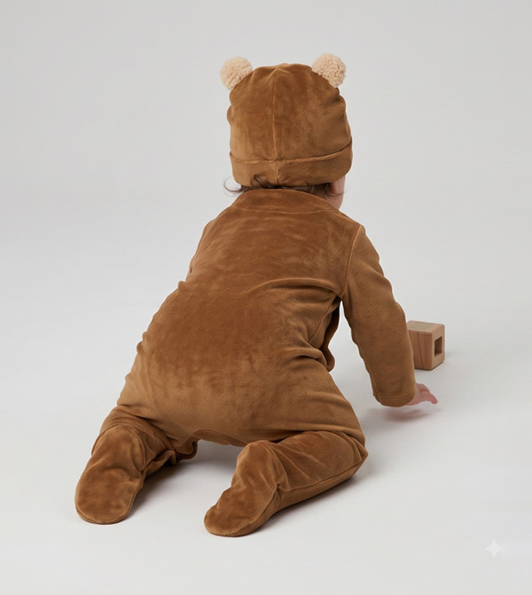 BABIES & MORE  Sleep Suits/Footies - Brown Sleep Suits/Footies