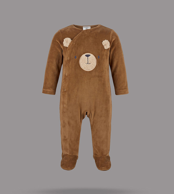 BABIES & MORE  Sleep Suits/Footies - Brown Sleep Suits/Footies