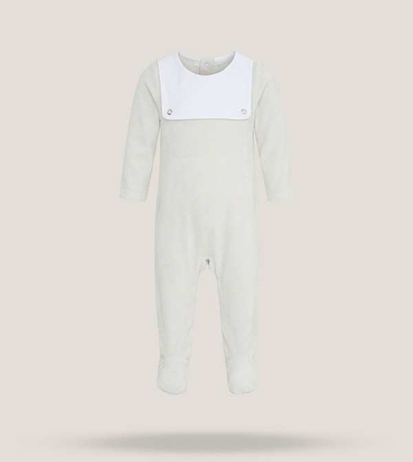BABIES & MORE  Sleep Suits/Footies - Cream Sleep Suits/Footies