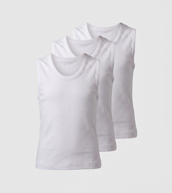 BABIES & MORE  Vests - White Vests