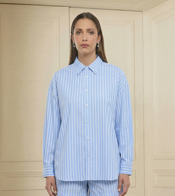 BCBG  Clothing - Blue Shirts
