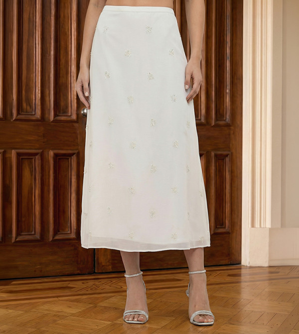 BCBG Skirts - White Shirts