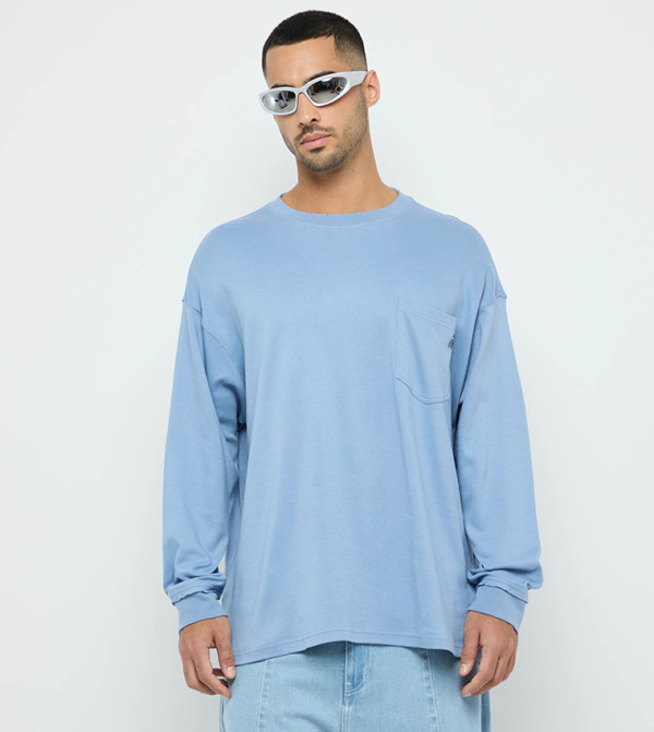 F5 F5 - أزرق Long Sleeves