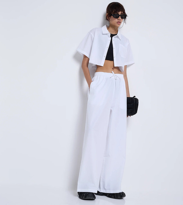 F5 F5 - White Casual Pants