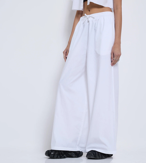 F5 F5 - White Casual Pants