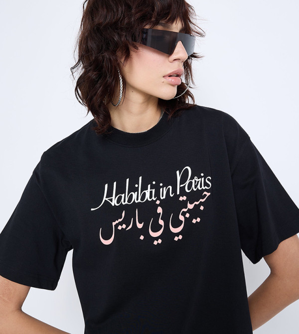 F5  - أسود Short Sleeve T-Shirts