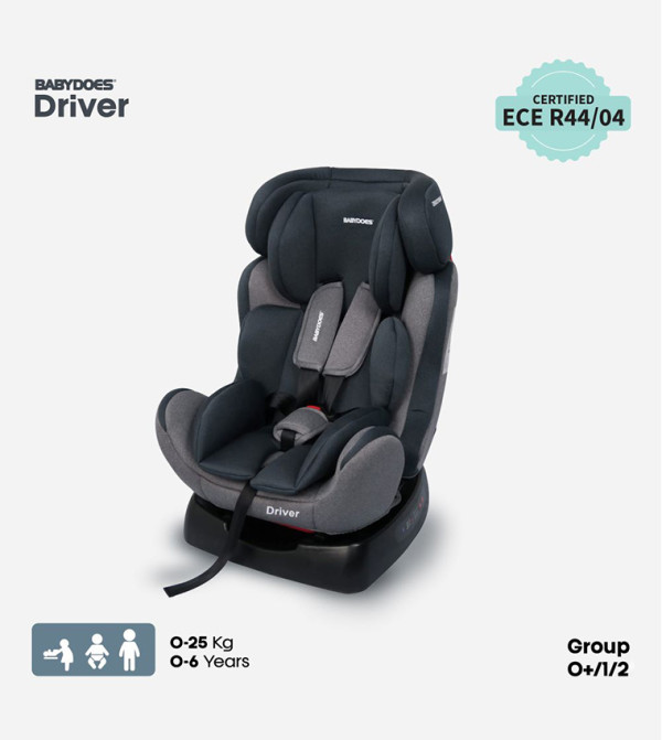 BABYDOES  Baby Car Seats - Grey Baby Car Seats