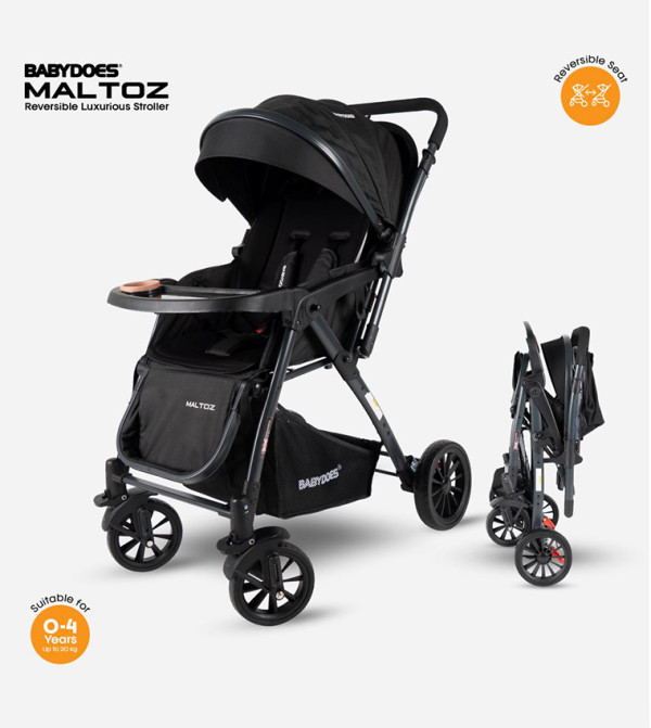 BABYDOES  Strollers & Travel Systems - Black Strollers & Travel Systems