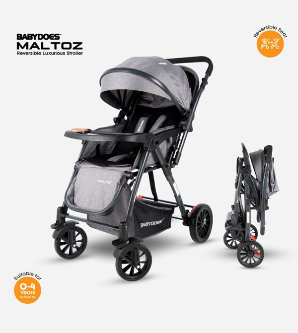 BABYDOES BABYDOES - Grey Strollers & Travel Systems