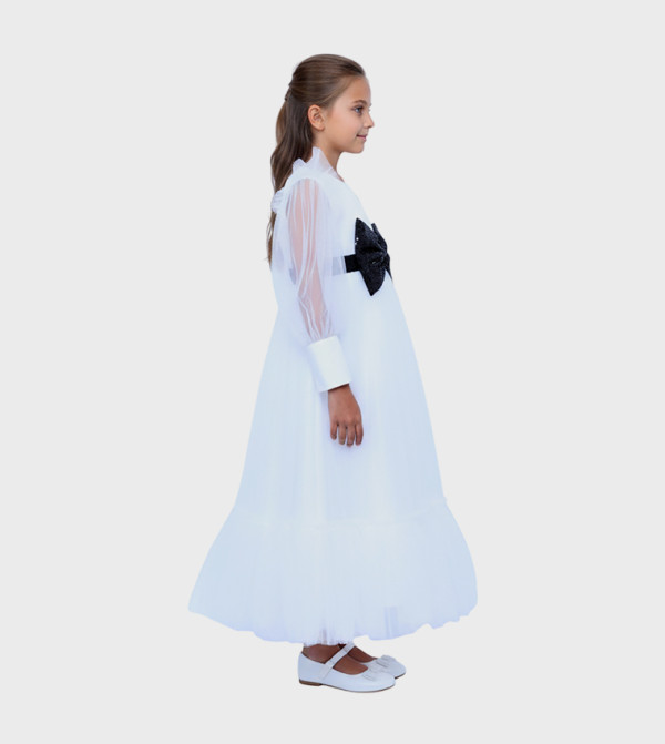 Ddaniela  Party Dress - White Party Dress