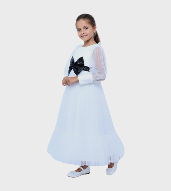 Ddaniela  Party Dress - White Party Dress