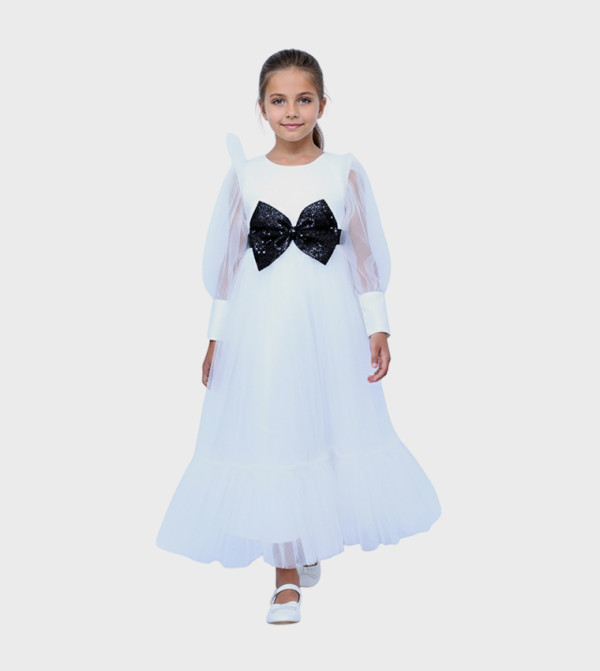 Ddaniela  Party Dress - White Party Dress