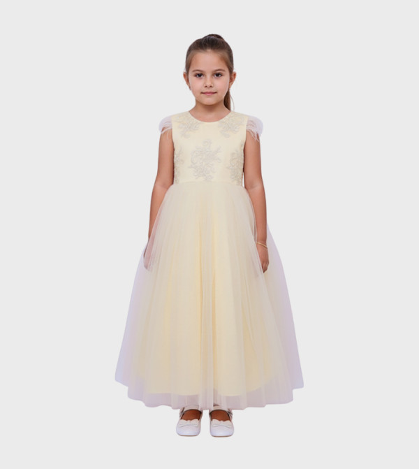 Ddaniela Ddaniela - Cream Party Dress